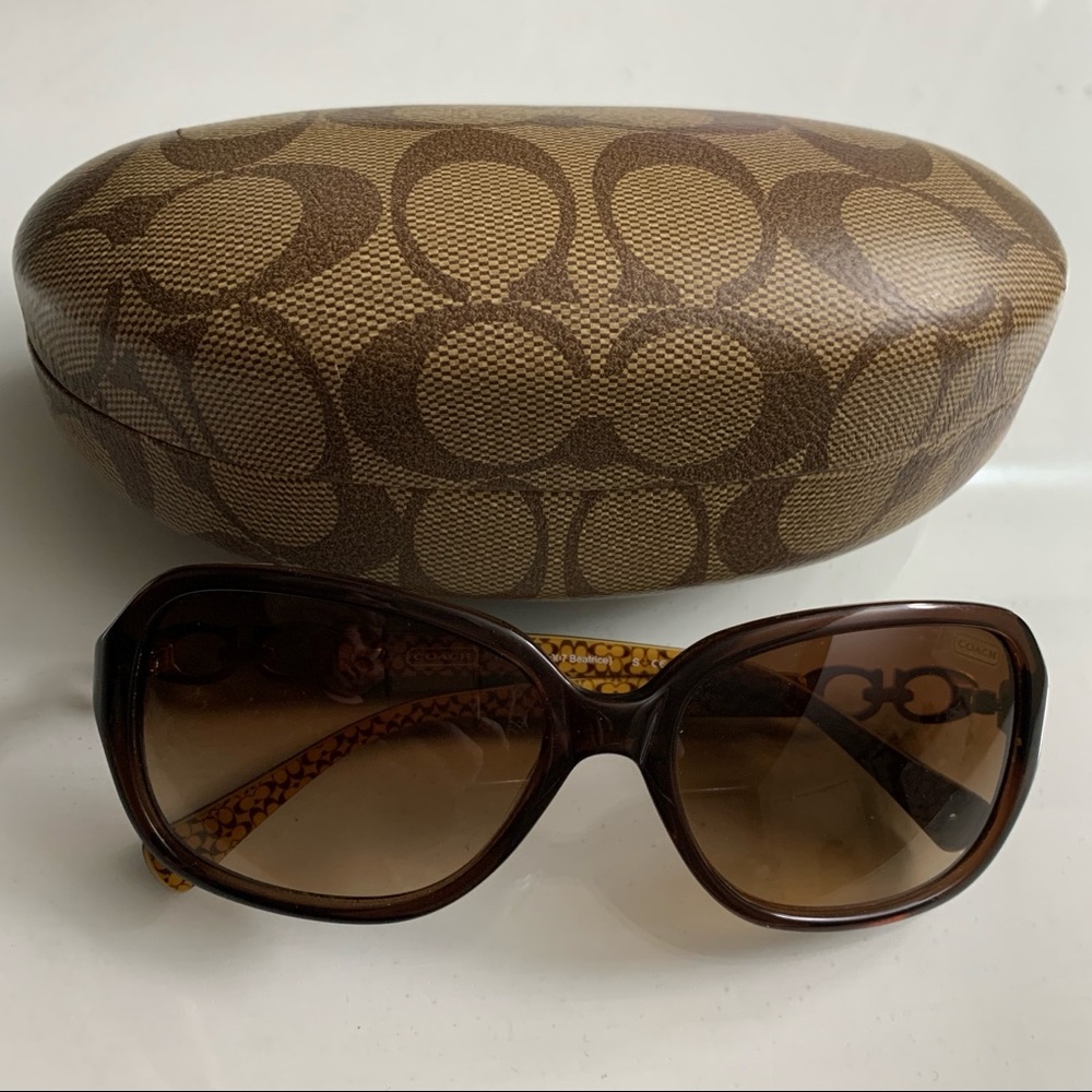 Coach Sunglasses with Case
